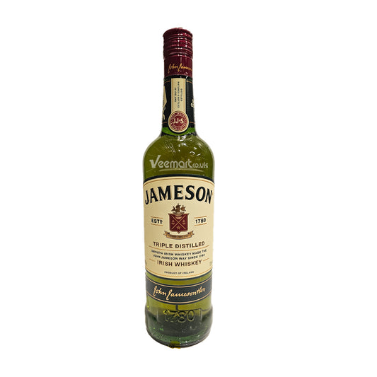 Jameson Triple Distilled Irish Whiskey 0.7l (40% Vol.)