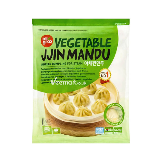 Allgroo Vegetable Jjin Mandu 540g