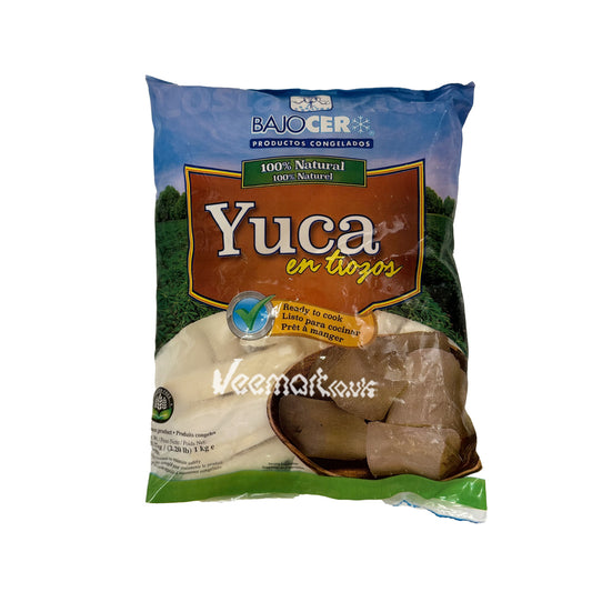 Bajocero Yuca Cassava Bajocero Trozo Cong 1kg