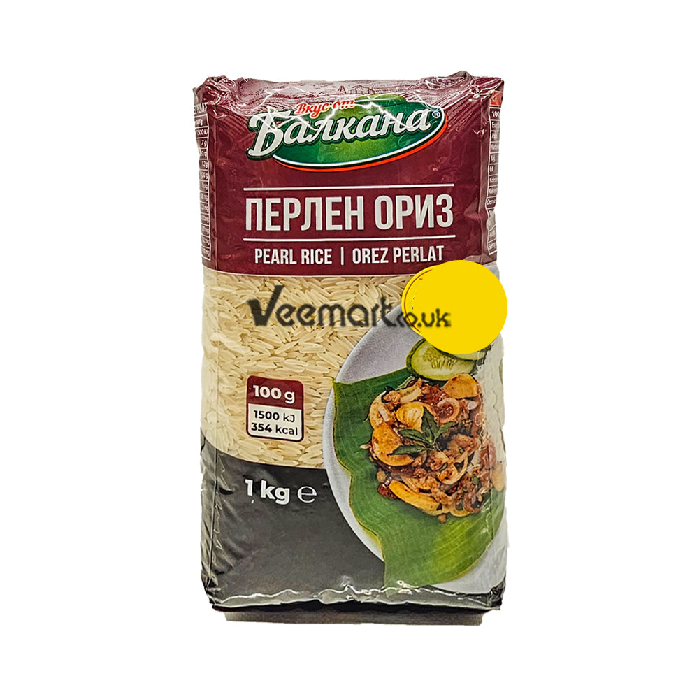 Balkans Pearl Rice 1kg– VeeMart