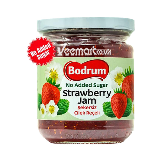 Bodrum No Added Sugar Strawberry Jam 240g