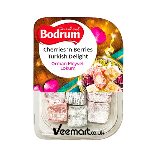 Bodrum Cherries’n Berries Turkish Delight 200g