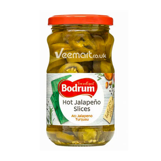 Bodrum Hot Jalapeno Slices 330g
