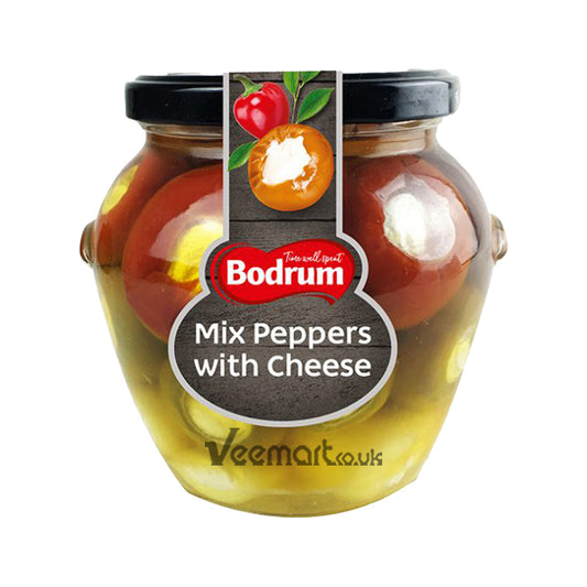 Bodrum Mixed Peppers with Cheese 530g
