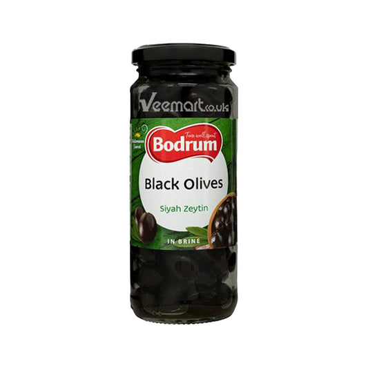Bodrum Whole Black Olives in Brine 330g