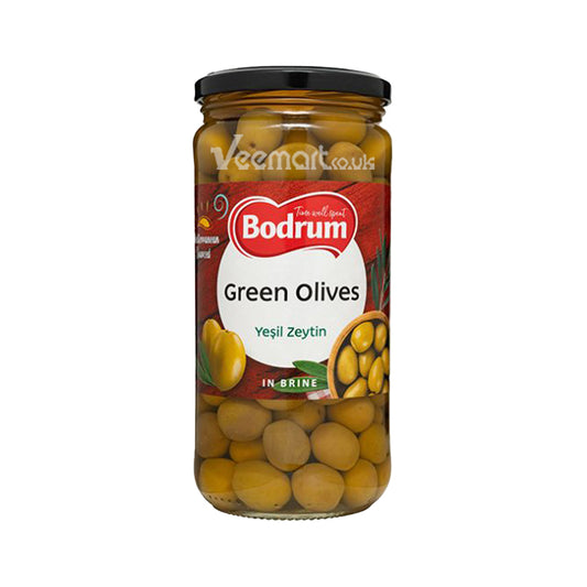 Bodrum Whole Green Olives 680g