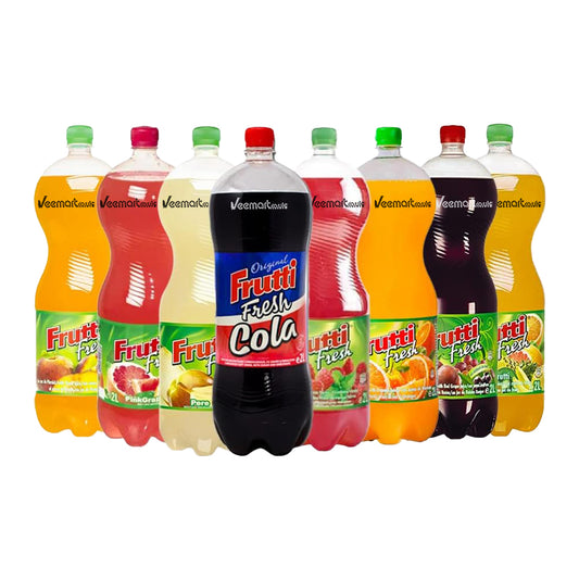 Frutti Fresh Varied Flavored Drinks Combo Pack 8 Flavours (Each Pack 1)