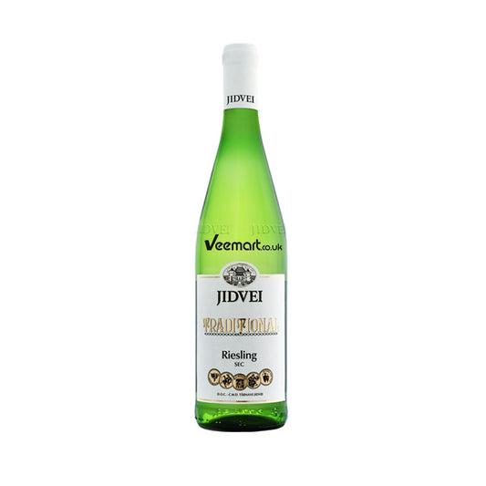 Jidvei Traditional Riesling Wine, White, Dry 0.75L