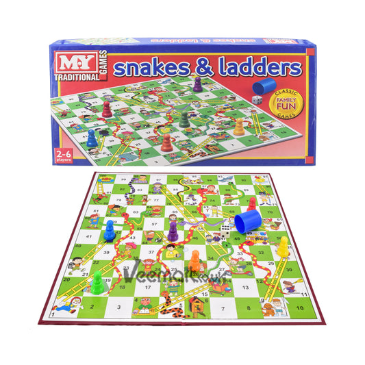 KandyToys M.Y Snakes & Ladders Game