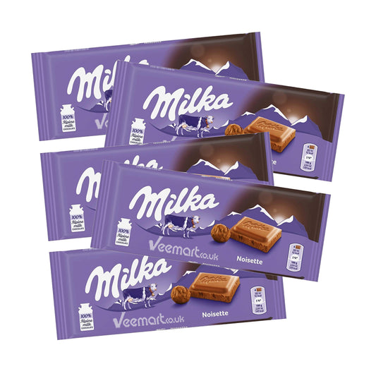 Milka Hazelnut Chocolate 100g