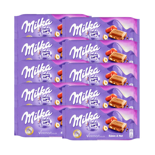 Milka Oreo Raisin & Nut Chocolate Bar 100g