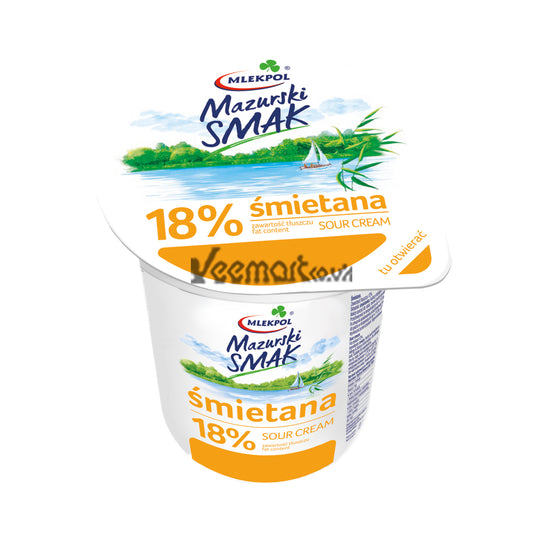 Mlekpol Smietana 18% Sour Cream 400g