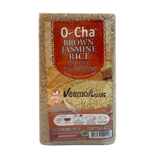 O-Cha Brown Jasmine Rice 1kg