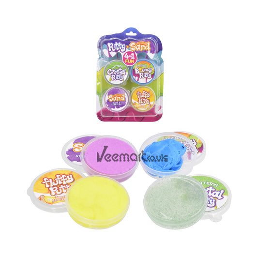 KandyToys Puffy Pots 4 Assorted 165g
