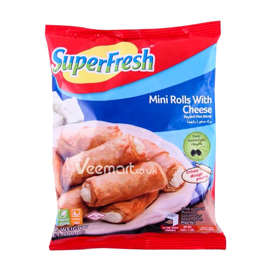 Superfresh Mini Rolls & Cheese 500g