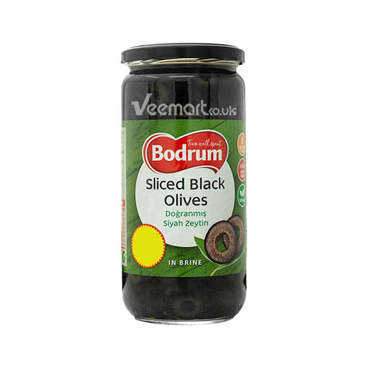 Bodrum Sliced Black Olives 720g