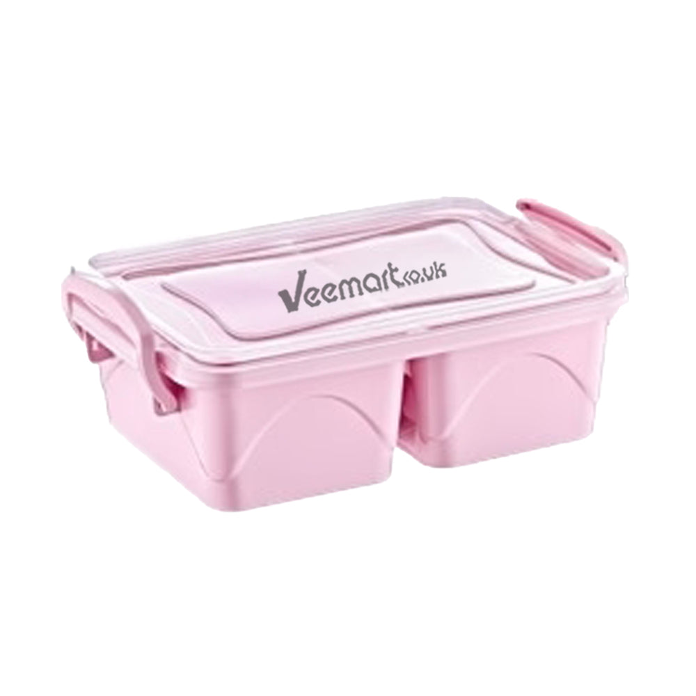 THL Round Divided Storage Box 0.55 liter– VeeMart