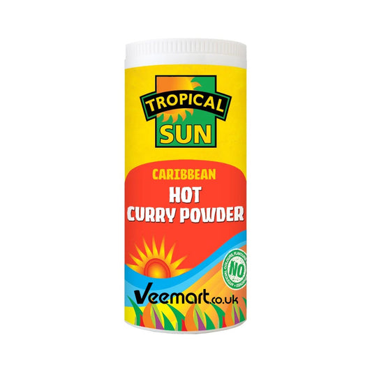 Tropical Sun Caribbean Hot Curry Powder 100G