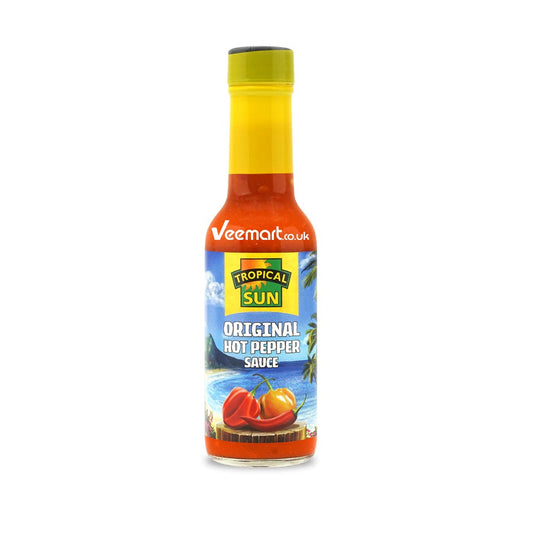 Tropical Sun Hot Pepper Sauce Original 150ML